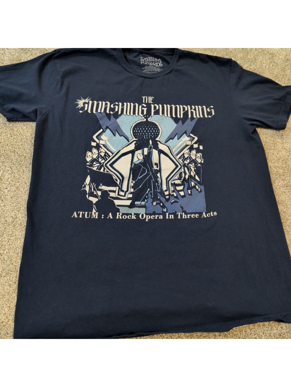 The Smashing Pumpkins Atum Rock Opera T-Shirt Large Black